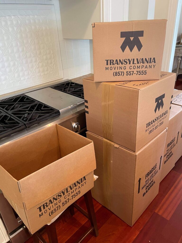 Do moving companies supply boxes & packing materials?